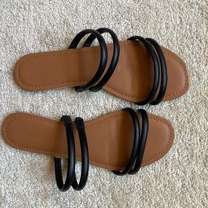 J crew slip on sandals